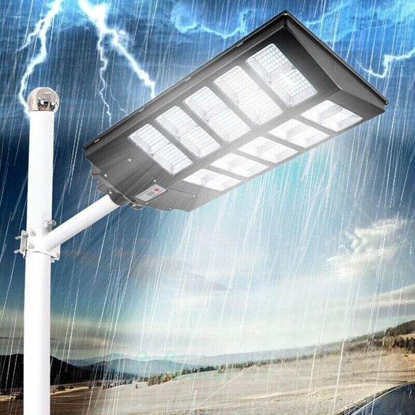 Solar - Powered Commercial Street Lights, 2000W, Motion Sensor, IP67 - Aroflit