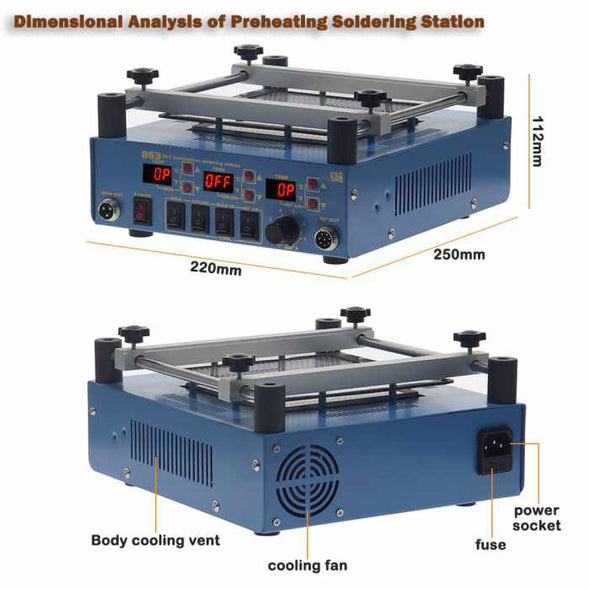 Soldering Station 3 in 1 Bga Rework Station - Aroflit