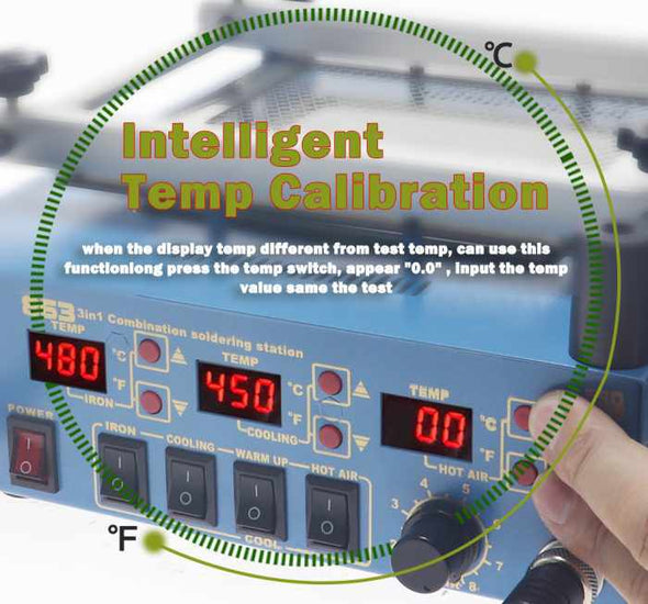 Soldering Station 3 in 1 Bga Rework Station - Aroflit