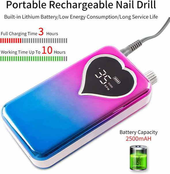Solve™ Professional Electric Nail Drill Machine - Aroflit