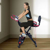 Space - Saving Recumbent Exercise Bike for Upper & Lower Body Workout - Aroflit