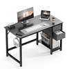 Spacious Computer Desk with Drawers and Storage, Home & Office - Aroflit