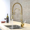 Spootly™ Luxury Copper Kitchen Sink Faucet Single Hole Faucet - Aroflit