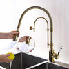Spootly™ Luxury Copper Kitchen Sink Faucet Single Hole Faucet - Aroflit