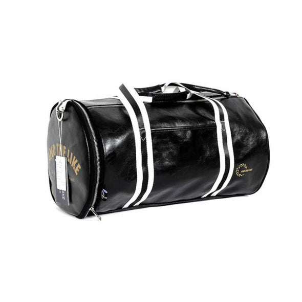 Sport Gym Leather Bag With Shoes Storage Pocket - Aroflit