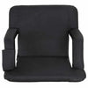 Stadium Bleacher Chair Seat With Back & Cushion (Set of 2) - Aroflit