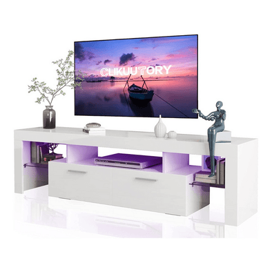 Stand For 55" Tv With LED Lights - Aroflit