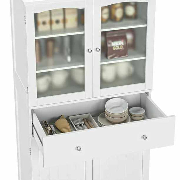 Standalone Freestanding Kitchen Pantry Cabinet - Aroflit