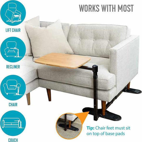 Standing Tv Tray Dinner Eating Table - Aroflit