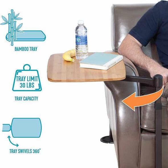 Standing Tv Tray Dinner Eating Table - Aroflit
