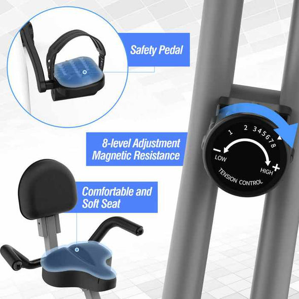 Stationary Indoor Exercise Cycling Bike - Aroflit