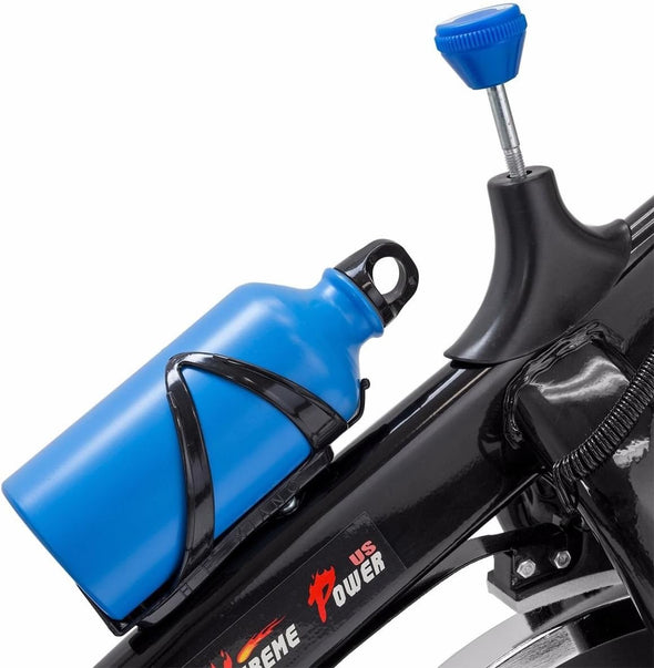 Stationary Indoor Fitness Bike – Adjustable Resistance & LCD Display - Aroflit
