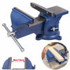 Sturdy Cast Iron Bench Vice with 360° Swivel Base - Aroflit
