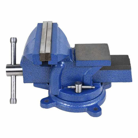 Sturdy Cast Iron Bench Vice with 360° Swivel Base - Aroflit