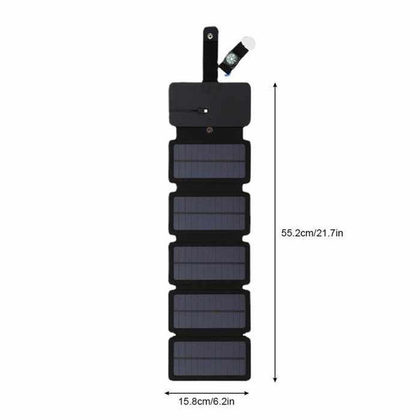 SunBeam™ Portable Solar Panel Outdoor Camping Mobile Phone Charger - Aroflit