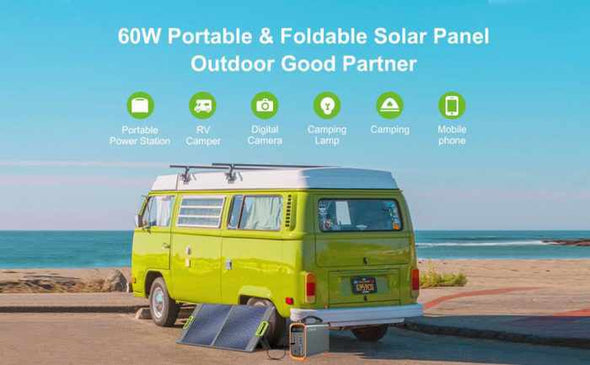 SunEnergy™ Portable Power Station Solar Generator with Foldable Solar Panel - Aroflit