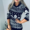 SUZI™ Black Christmas Sweater Long Sleeve for Women - Aroflit