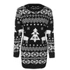 SUZI™ Black Christmas Sweater Long Sleeve for Women - Aroflit
