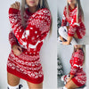 SUZI™ Red Christmas Sweater Long Sleeve for Women - Aroflit