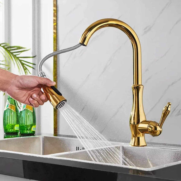 TapnGo™ Mixer Kitchen Tap With Pull Out Hose and Spray Head - Aroflit