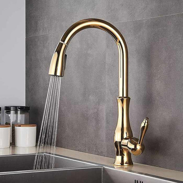 TapnGo™ Mixer Kitchen Tap With Pull Out Hose and Spray Head - Aroflit