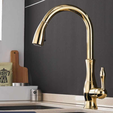 TapnGo™ Mixer Kitchen Tap With Pull Out Hose and Spray Head - Aroflit