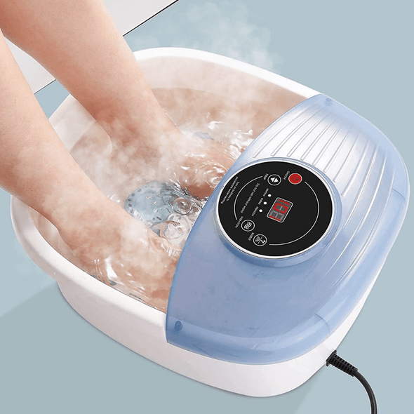 Temperature Controlled Foot Bubble Bath Massager, Heated Foot Spa - Aroflit