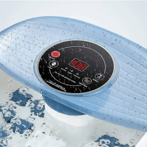 Temperature Controlled Foot Bubble Bath Massager, Heated Foot Spa - Aroflit