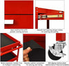 Three Tier Rolling Wheeled Utility Tool Cart Storage - Aroflit