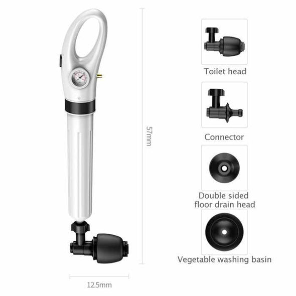 Toilet Drain Unblocker – High Pressure Air Drain - Aroflit