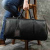 Toledo™ Leather Weekender Bag (Handmade in Morocco) - Aroflit