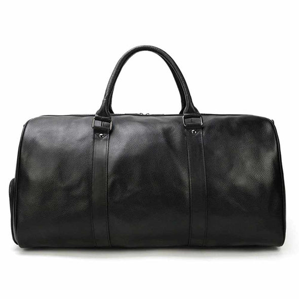 Toledo™ Leather Weekender Bag (Handmade in Morocco) - Aroflit