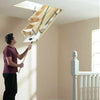 Toptier™ Folding Wooden Timber Loft ladder - Aroflit