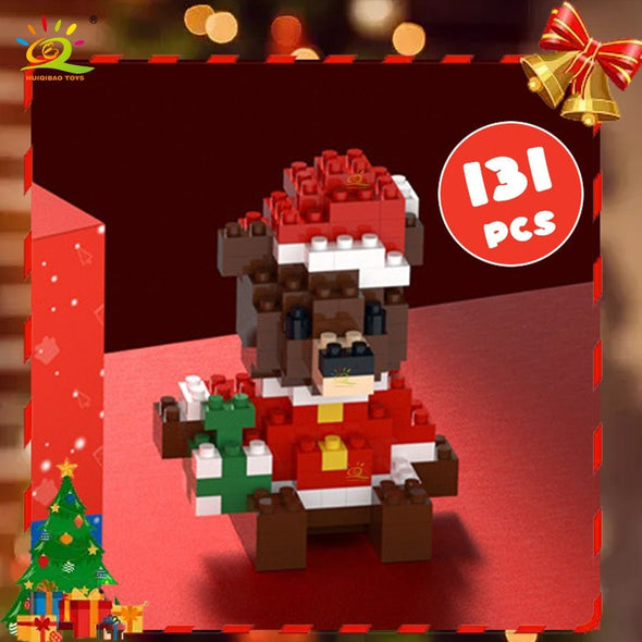 ToyBlox™ Christmas Mini Building Blocks Santa Claus Model Toy For Kids - Aroflit