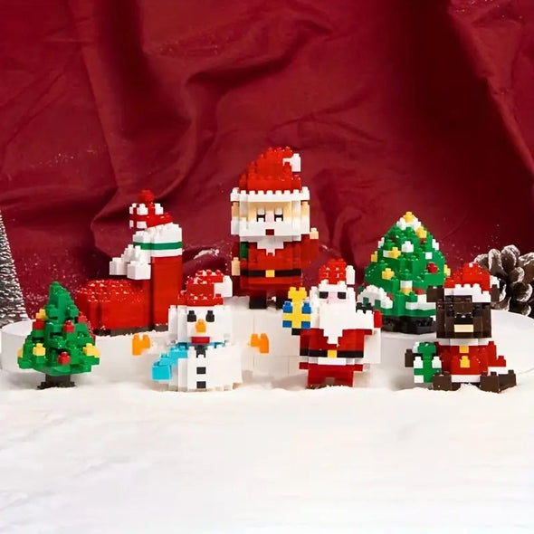 ToyBlox™ Christmas Mini Building Blocks Santa Claus Model Toy For Kids - Aroflit