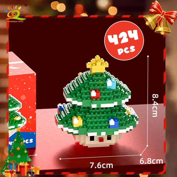 ToyBlox™ Christmas Mini Building Blocks Santa Claus Model Toy For Kids - Aroflit