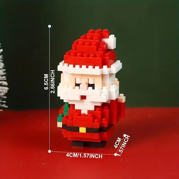 ToyBlox™ Christmas Mini Building Blocks Santa Claus Model Toy For Kids - Aroflit