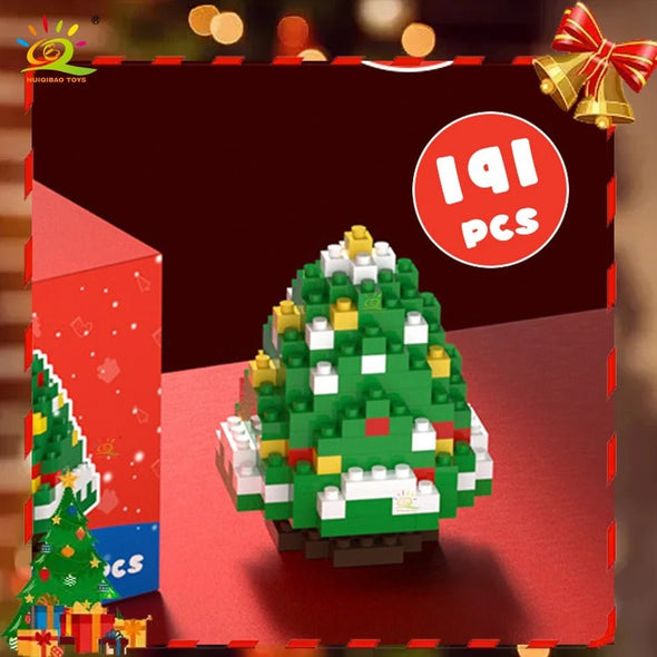 ToyBlox™ Christmas Mini Building Blocks Santa Claus Model Toy For Kids - Aroflit