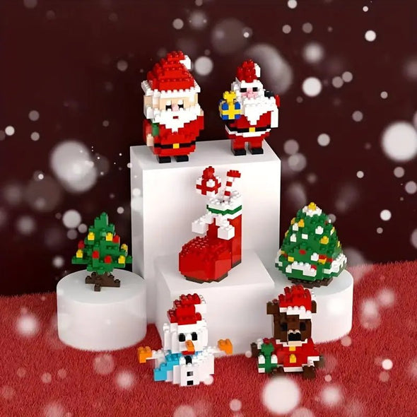 ToyBlox™ Christmas Mini Building Blocks Santa Claus Model Toy For Kids - Aroflit