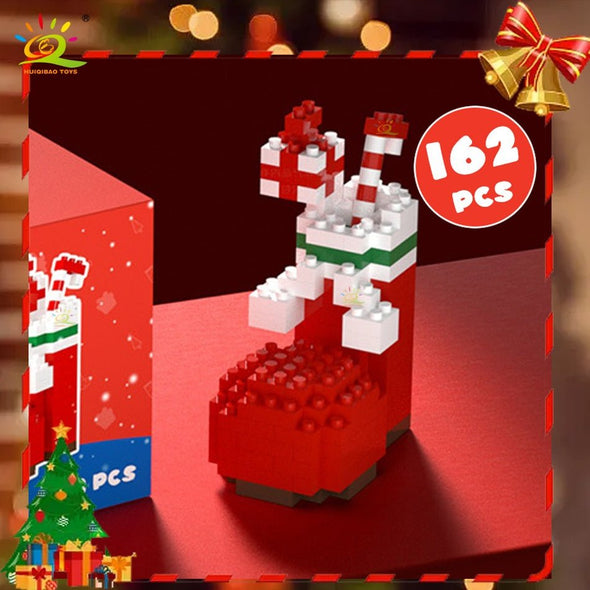 ToyBlox™ Christmas Mini Building Blocks Santa Claus Model Toy For Kids - Aroflit