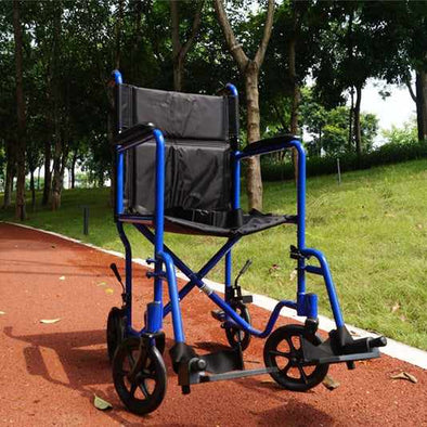 Travel Foldable Lightweight Transport Wheelchair - Aroflit