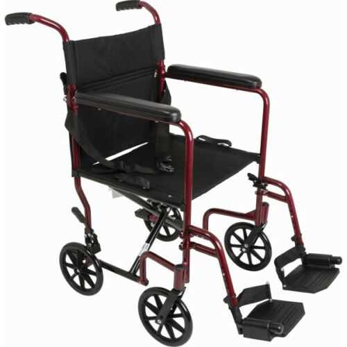 Travel Foldable Lightweight Transport Wheelchair - Aroflit