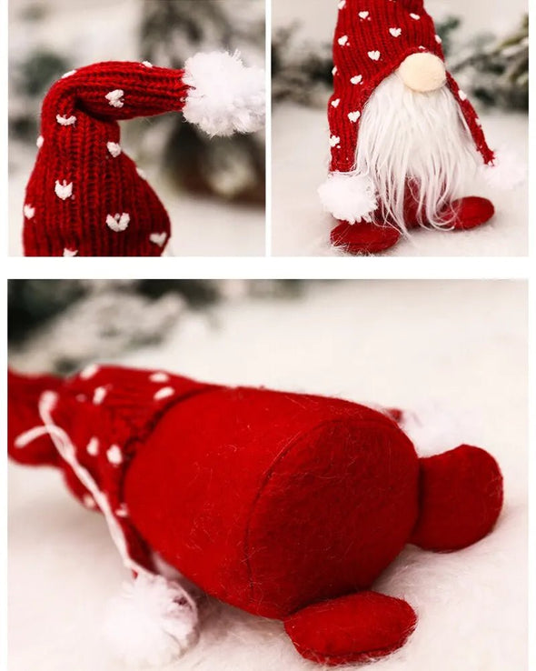 TreeDoll™ 5 Set Christmas Woodsman White Beard Faceless Doll - Aroflit