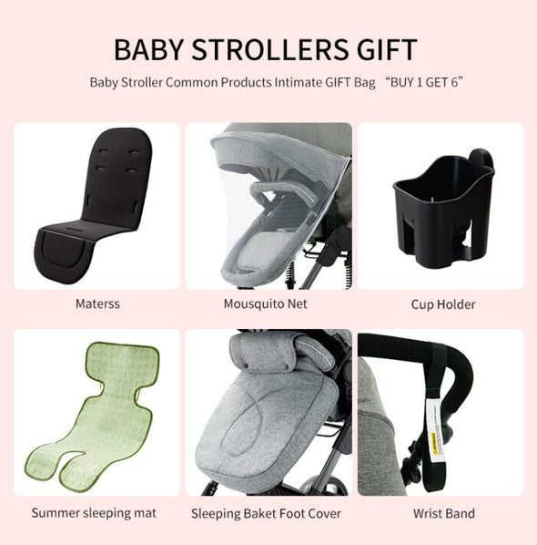 Trolia™ – Baby Pram 3 In 1 - Aroflit