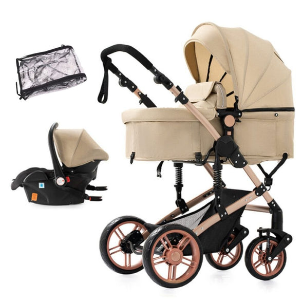 Trolia™ – Baby Pram 3 In 1 - Aroflit