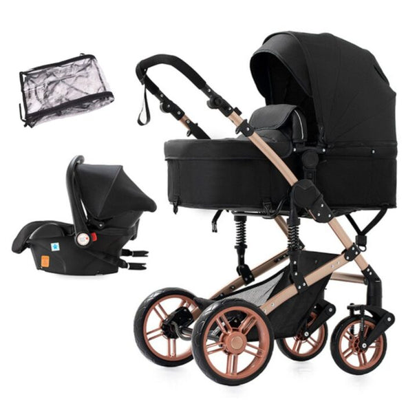 Trolia™ – Baby Pram 3 In 1 - Aroflit