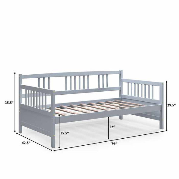 Twin Size Daybed Sofa Couch Sleeper - Aroflit