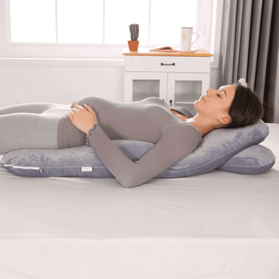 U - Shaped Pregnancy Stomach Sleepers Body Pillow - Aroflit