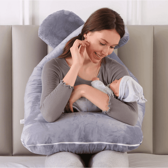 U - Shaped Pregnancy Stomach Sleepers Body Pillow - Aroflit