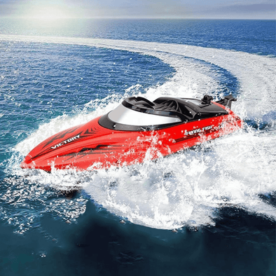 Ultra Fast Waterproof RC Speed Racing Jet Boat with Brushless Motor - Aroflit